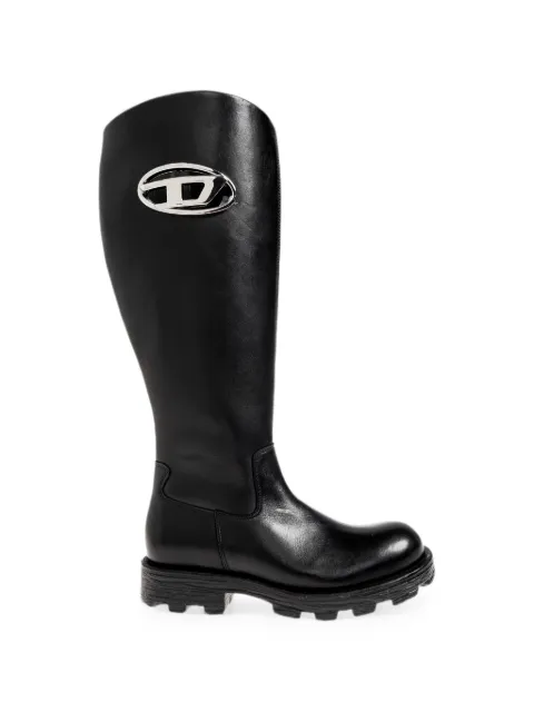 Diesel D-Hammer knee-high boots