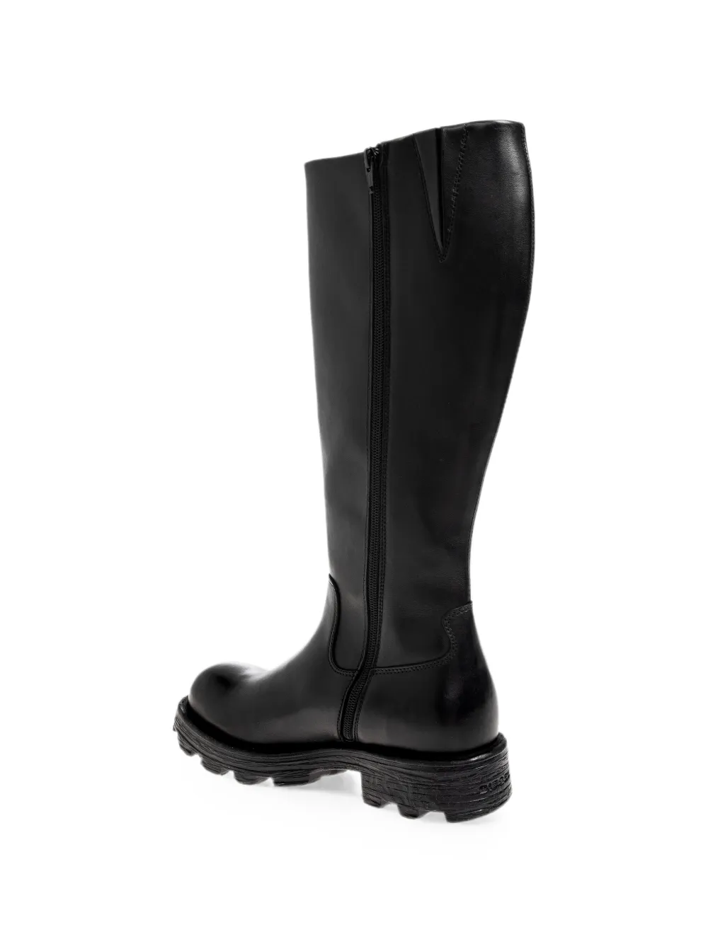 Diesel D-Hammer knee-high boots Zwart