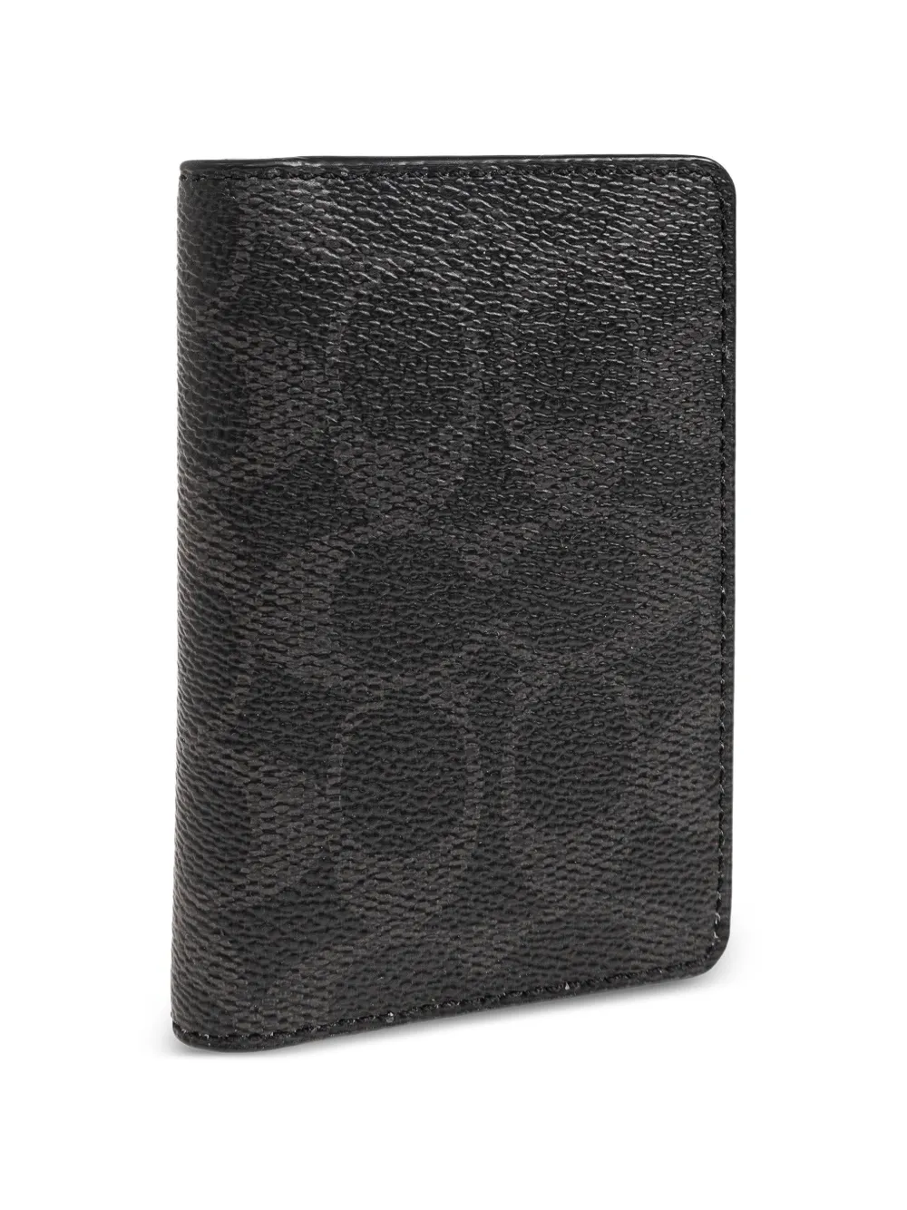 Coach Signature canvas portemonnee Zwart