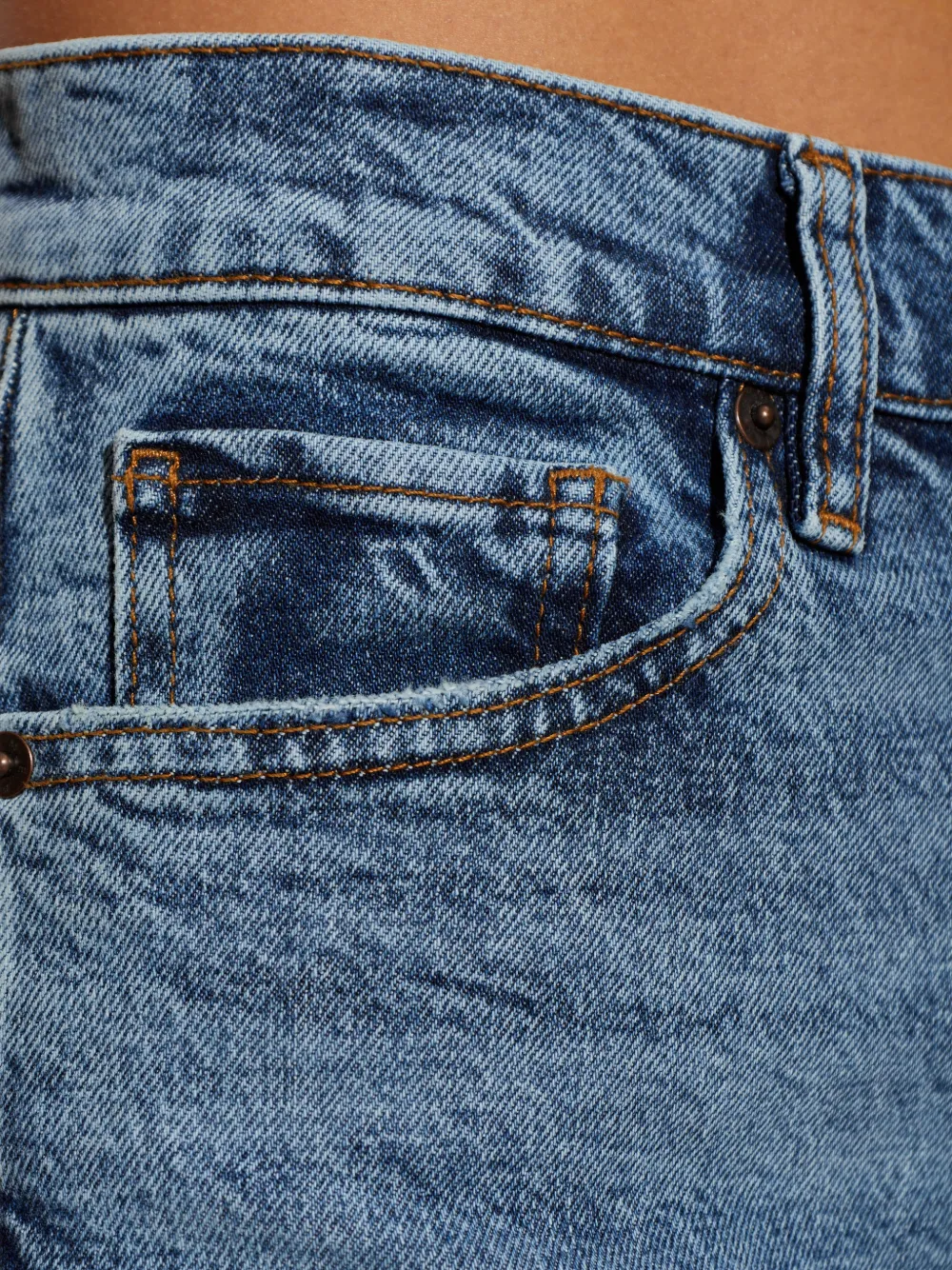 FRAME The Arrow high-waist jeans Blauw