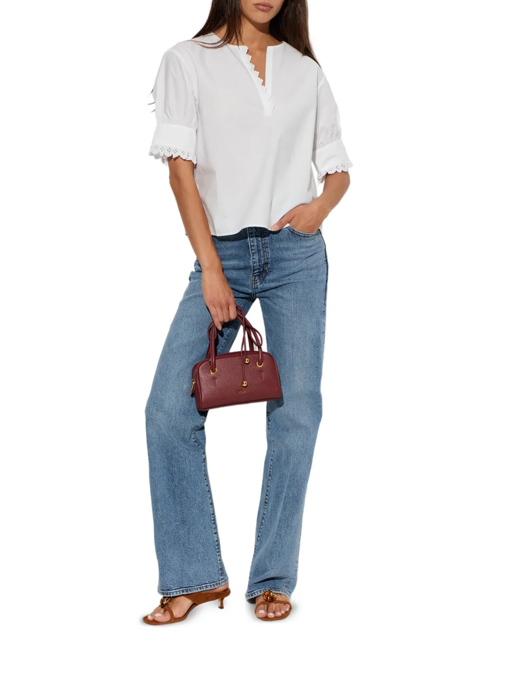 FRAME The Arrow high-waist jeans Blauw