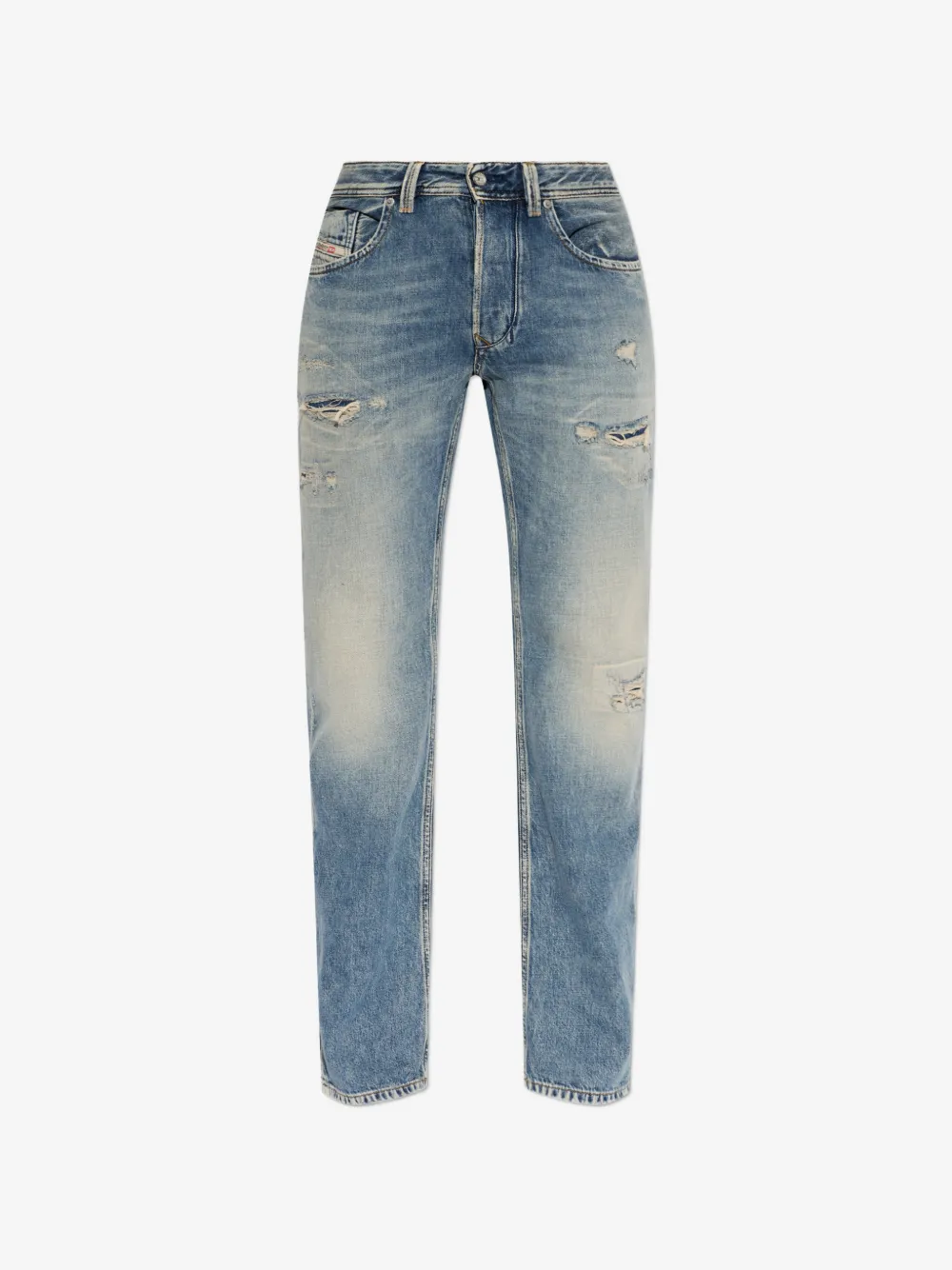 Diesel 1985 라키 디스트레스드 진 | 블루 | Image 1