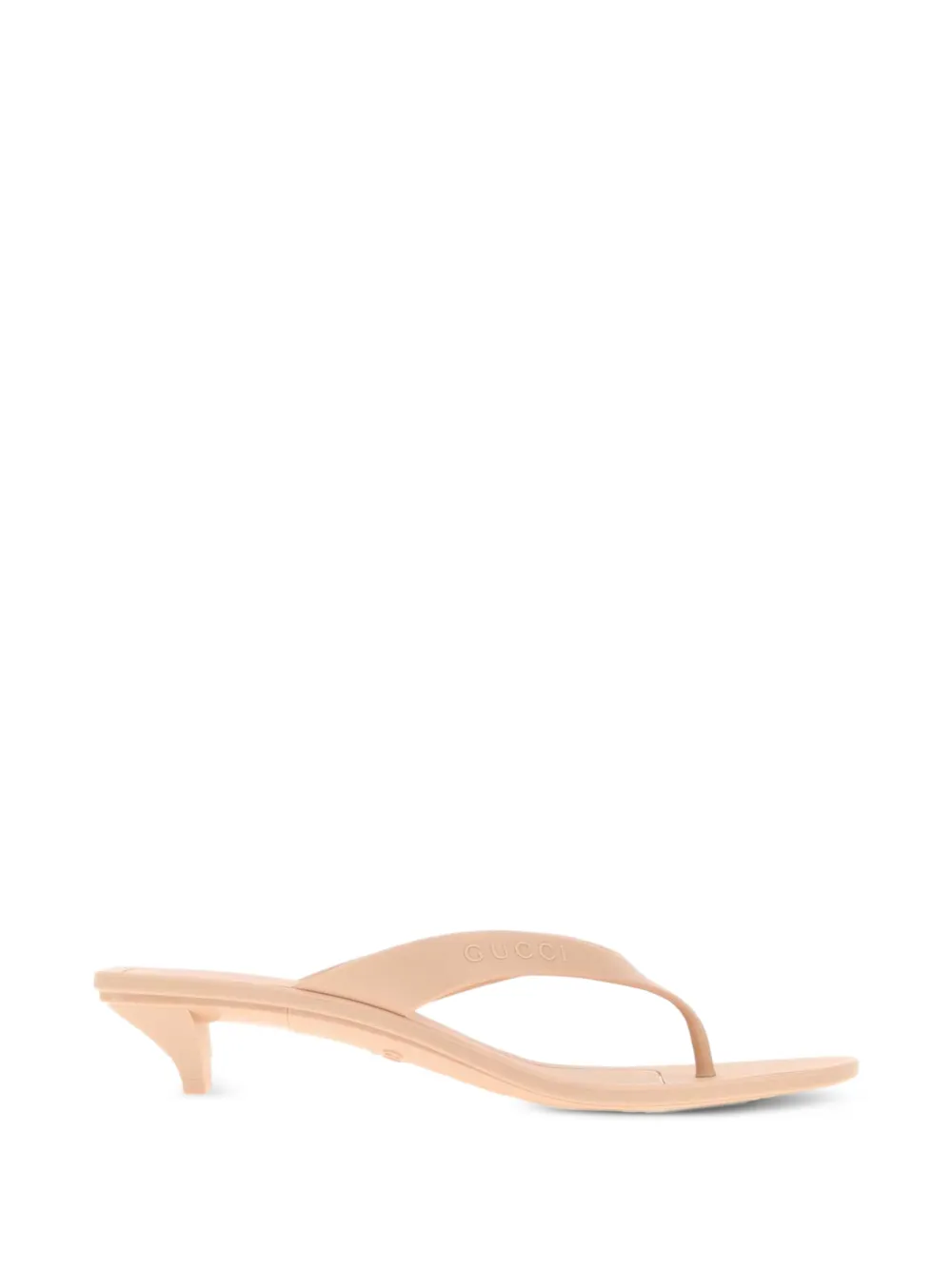 Gucci Vittoria thong sandals Beige