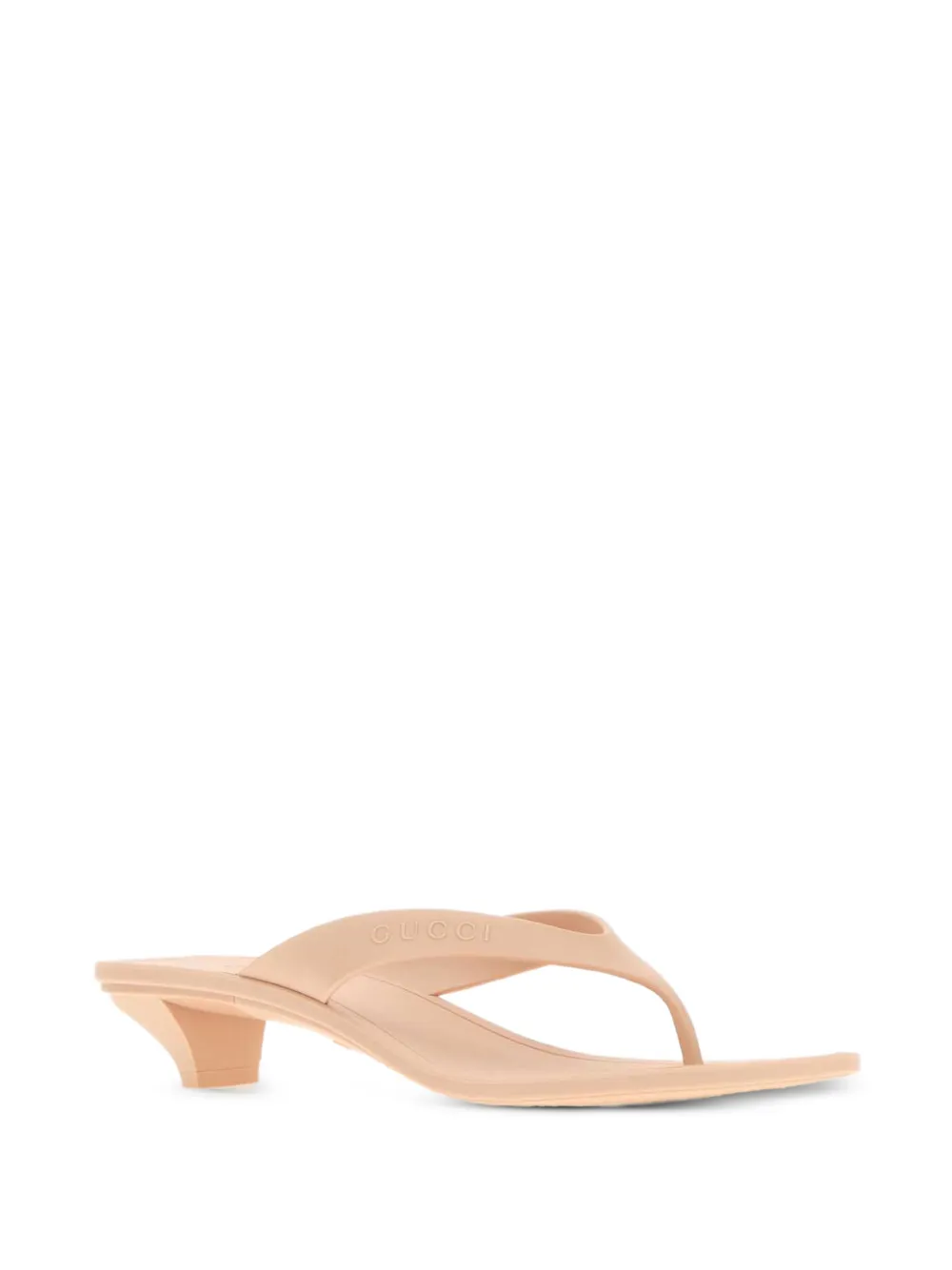 Gucci Vittoria thong sandals Beige