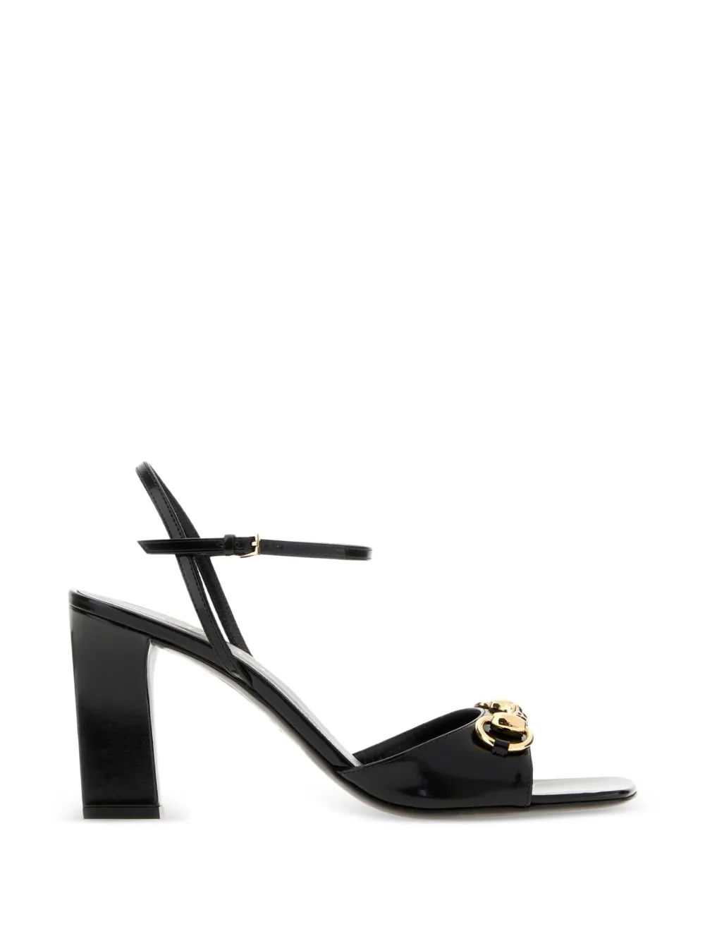 Gucci Signora Horsebit sandals Zwart