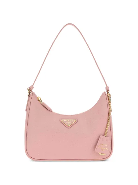 Prada mini Re-Edition 2005 Saffiano leather shoulder bag