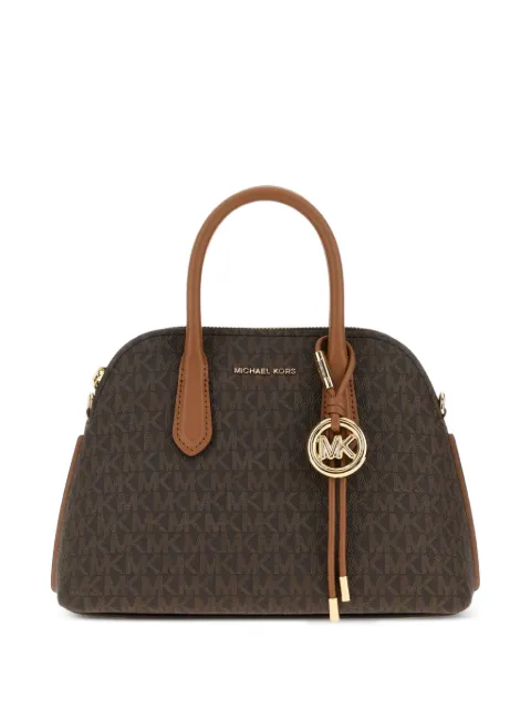 Michael Michael Kors monogram-print logo-plaque tote bag