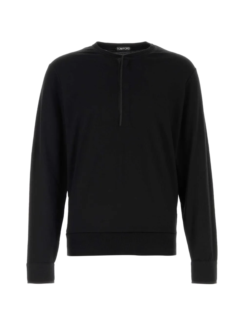 TOM FORD seam-detail sweater - Nero
