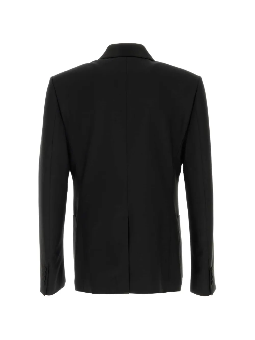  Alexander Mcqueen Blazer Con Doble Botonadura - Negro 