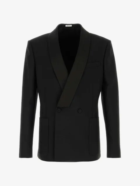 Alexander McQueen Einreihiges Sakko mit Schalkragen
