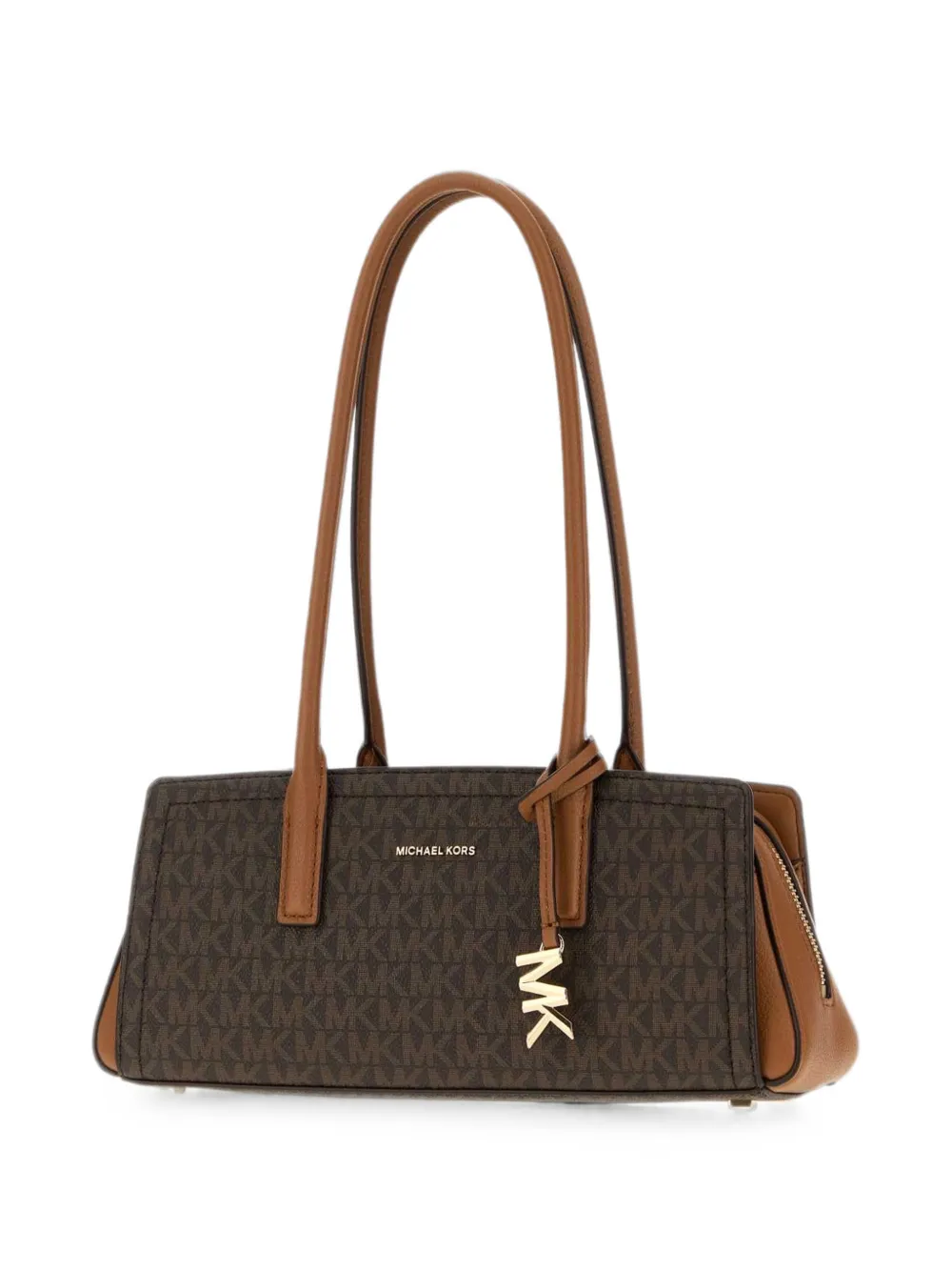 Michael Kors logo-print monogram shoulder bag Bruin