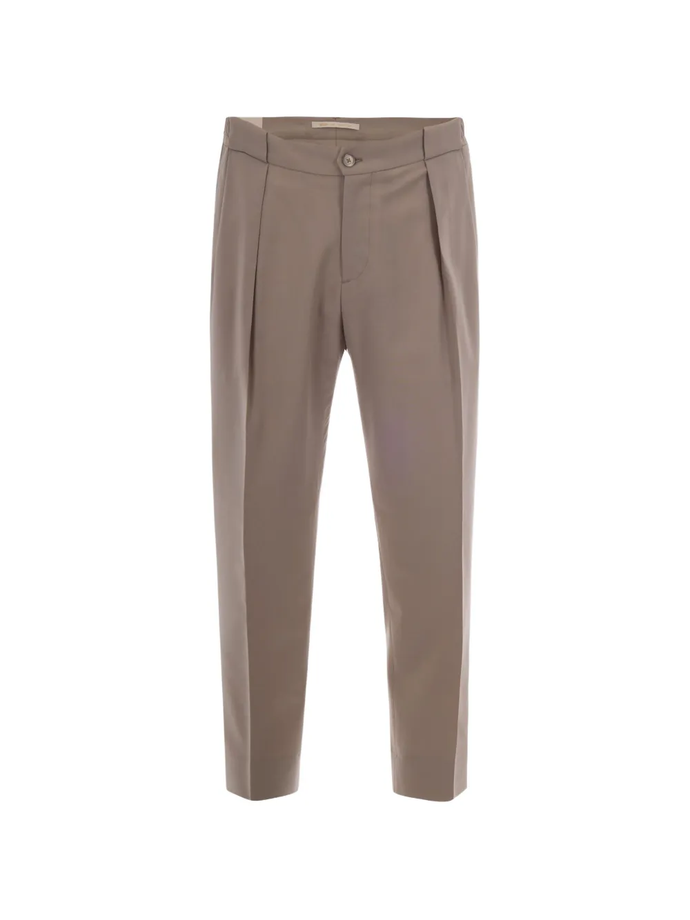 Briglia 1949 pleated tapered-leg trousers - Nude