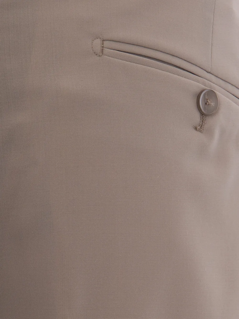 Briglia 1949 Plooibroek met toelopende pijpen Beige