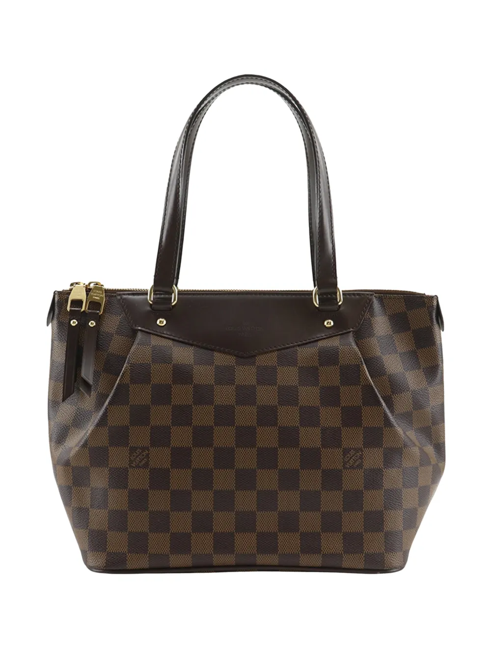 Louis Vuitton Pre-Owned 2012 Damier Ebene Westminster PM handbag - Marrone
