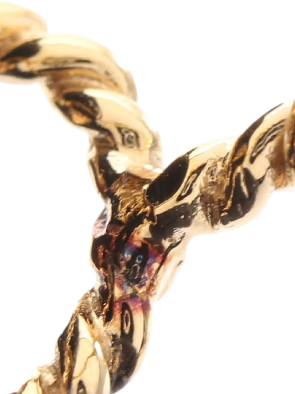 Louis Vuitton Pre-owned 2010 Gold Plated and Enamel Sweet Monogram in My Heart Ring Costume Ring, view 5