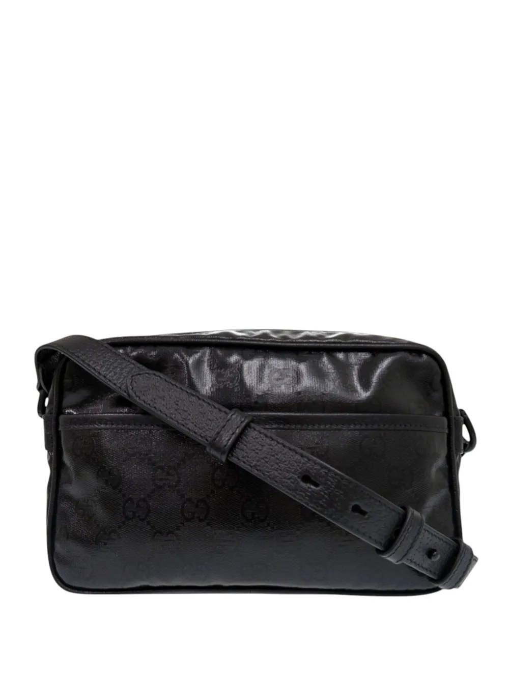 Gucci Pre-Owned 2000-2015 Mini GG Crystal crossbody bag - Nero