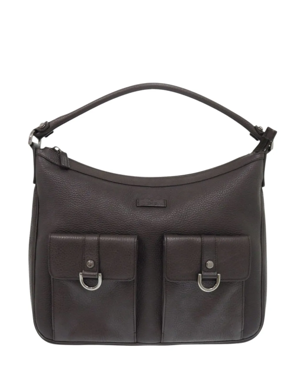 Gucci Pre-Owned 2000-2015 Calfskin Abbey D Ring handbag - Marrone