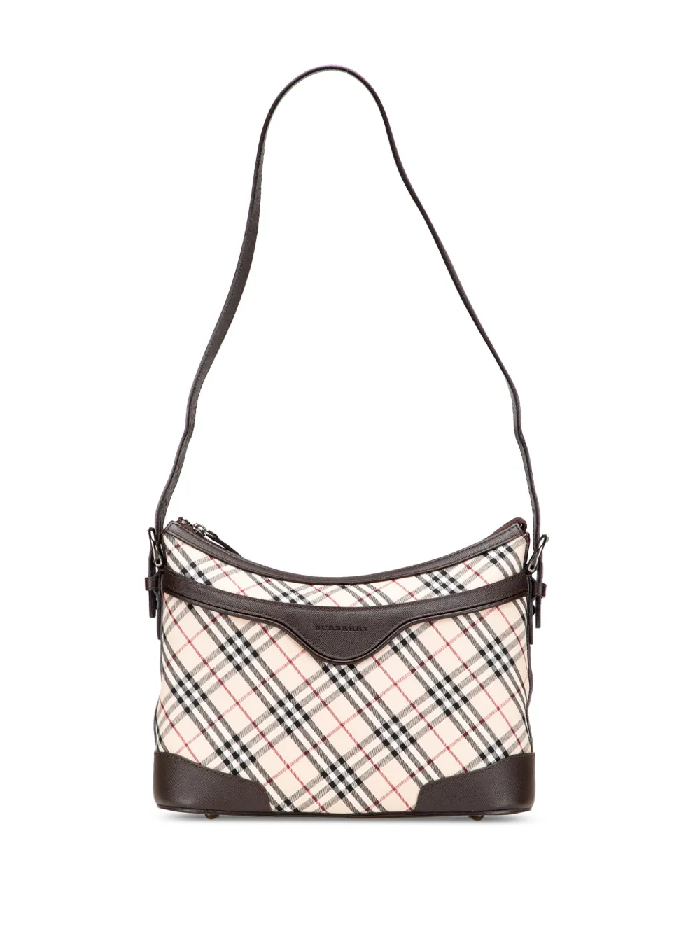 Burberry Pre-Owned 2018-2023 Nova Check Canvas shoulder bag - Neutrals