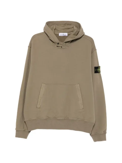 Stone Island hoodie con parche del logo