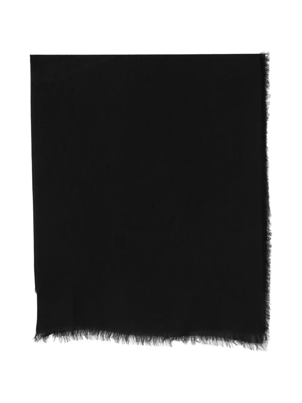 TWINSET frayed scarf - Nero