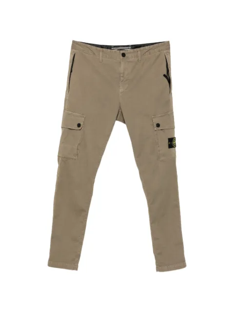 Stone Island pantalones con parche del logo