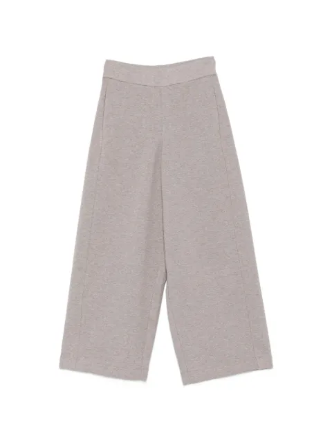 YERSE wide-leg jersey trousers