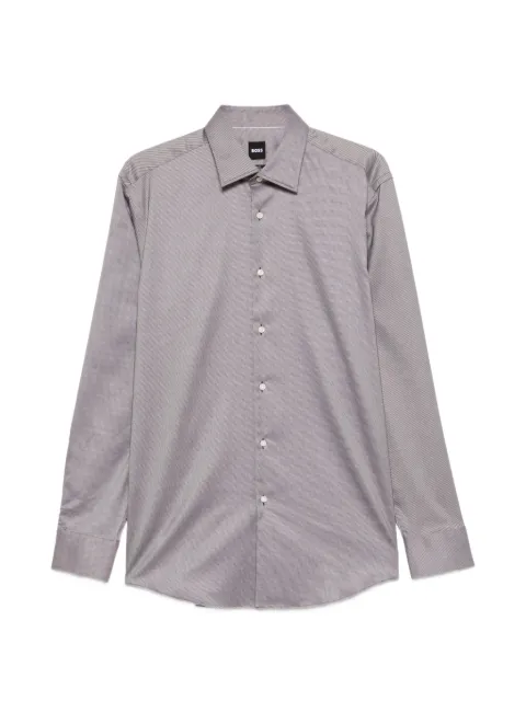 BOSS camisa con microrayas