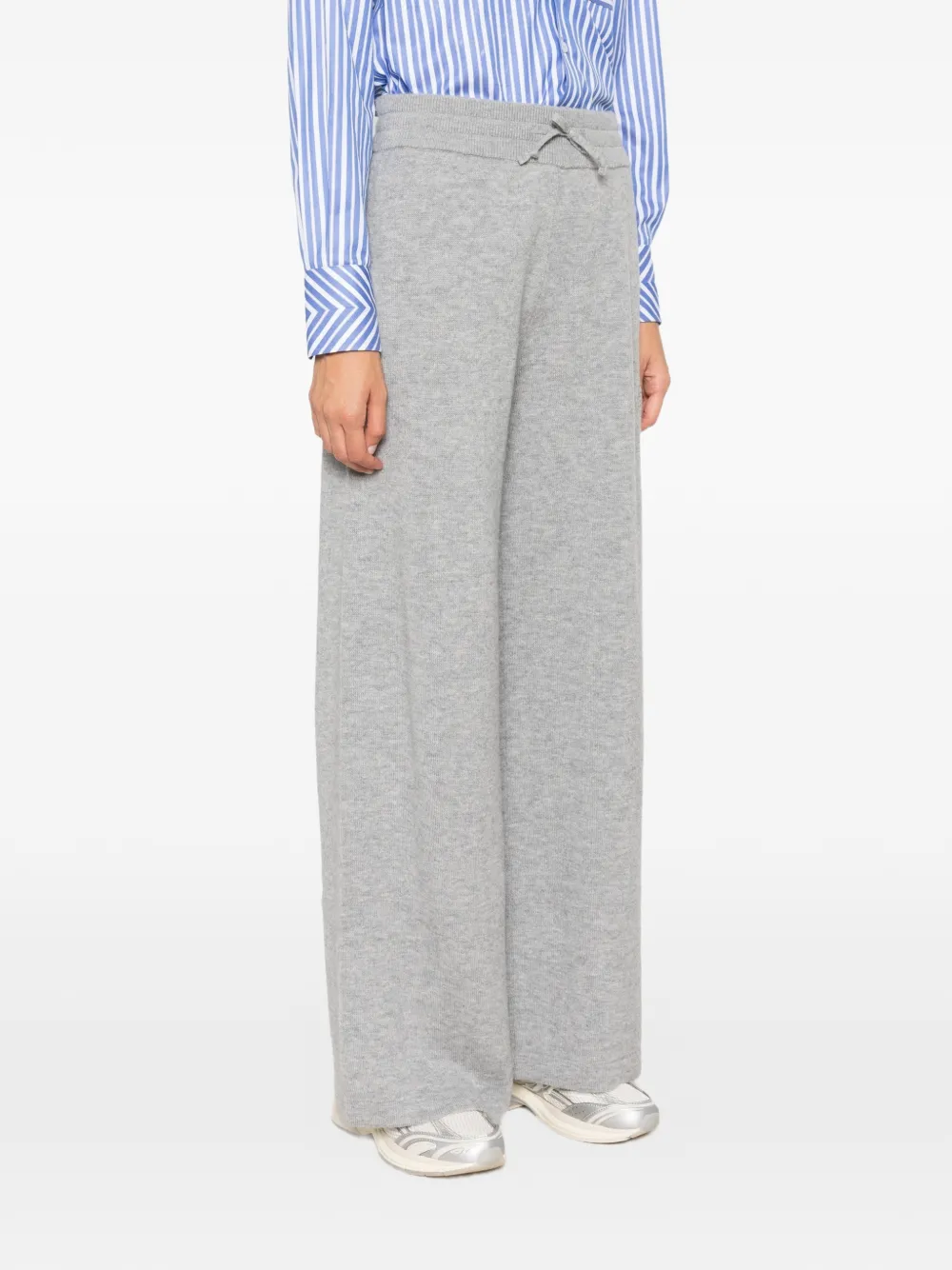 Autry Broek met wijde pijpen Grijs