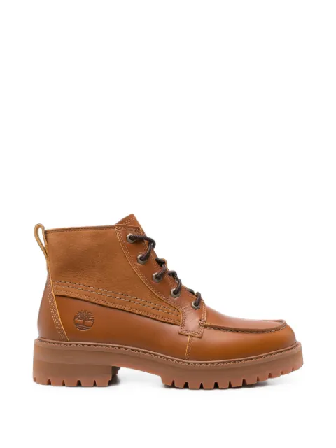 Timberland moc-toe lace-up boots