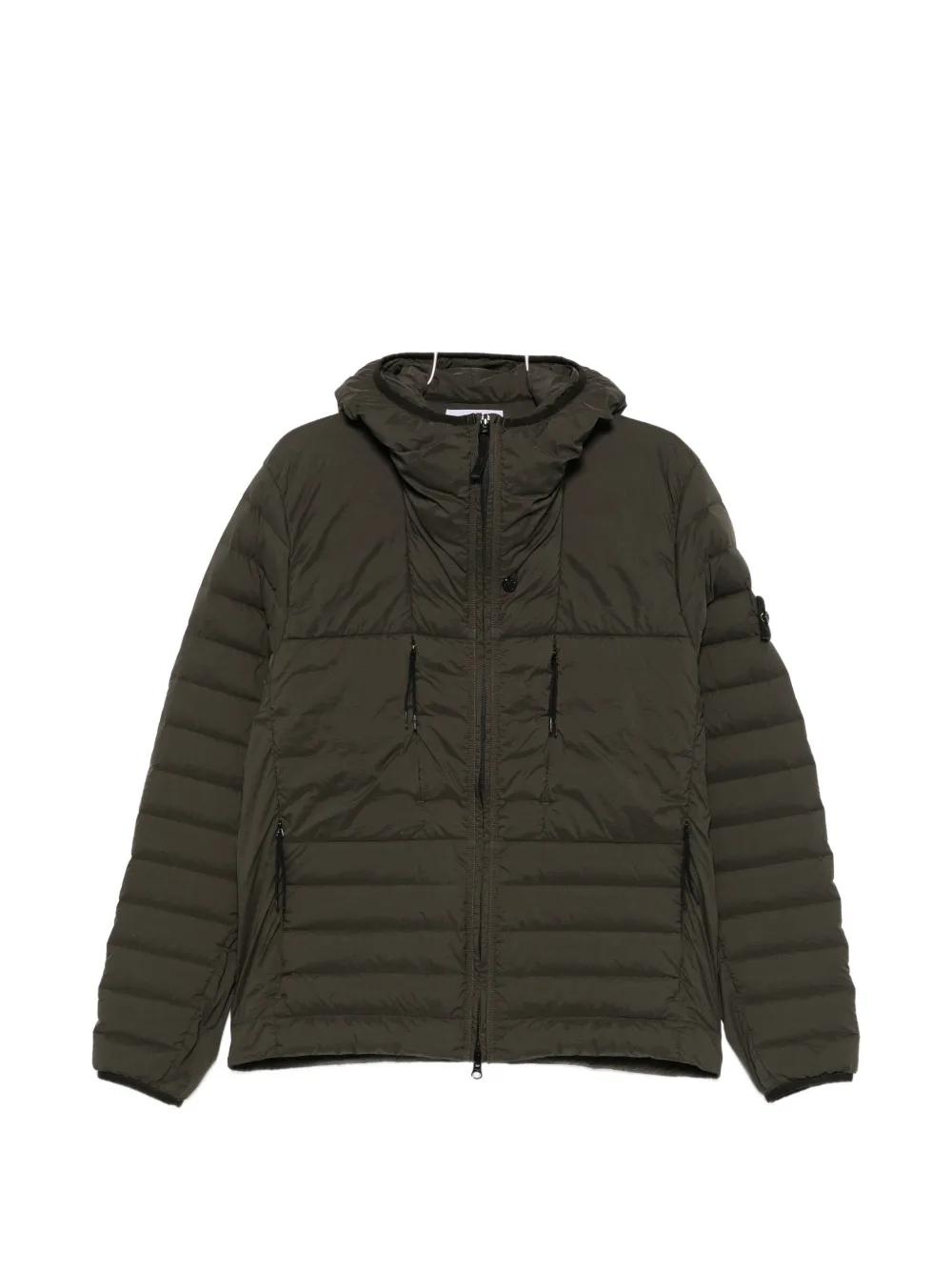 Stone Island hooded padded jacket - Grün