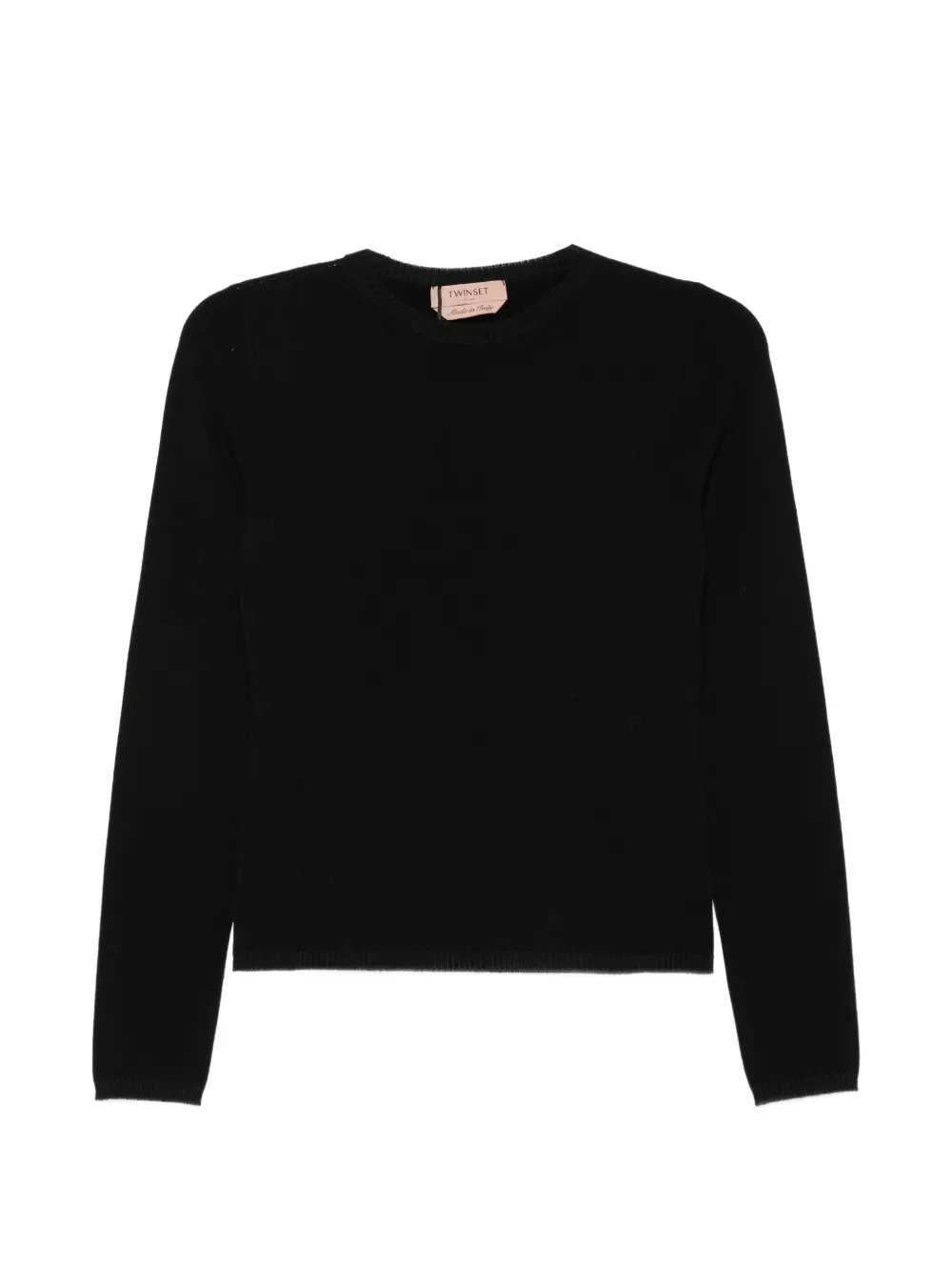 TWINSET Trui met hoge hals Zwart