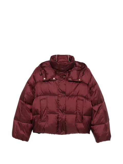 TWINSET quilted hooded puffer jacket