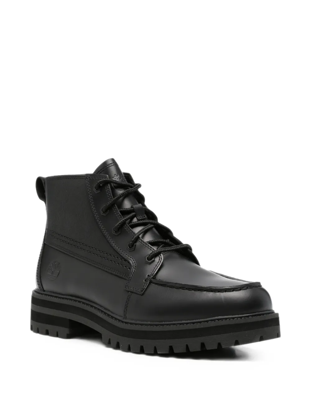 Timberland Veterlaarzen met moc-neus Zwart