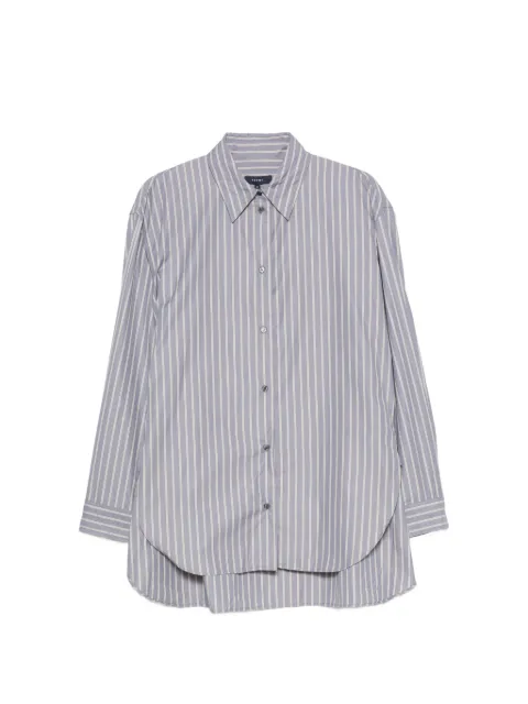 Soeur vertical-stripe long-sleeve shirt