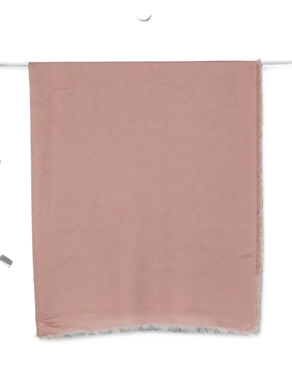 TWINSET frayed-edge scarf - Rosa