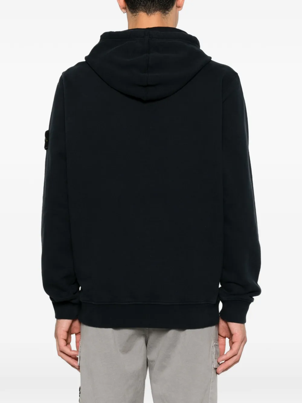 Stone Island Katoenen hoodie Blauw