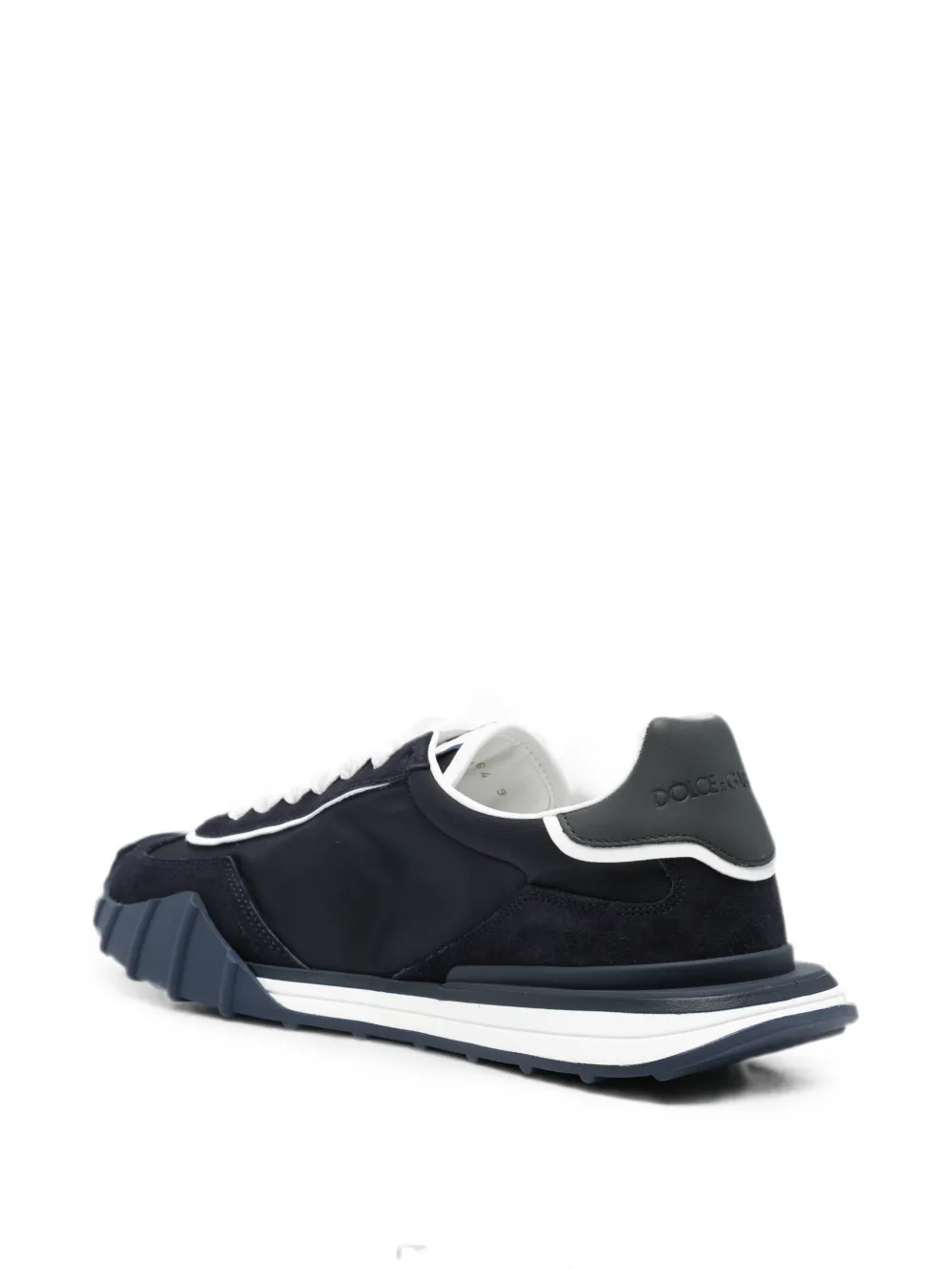 Dolce & Gabbana DG-logo lace-up sneakers Blauw