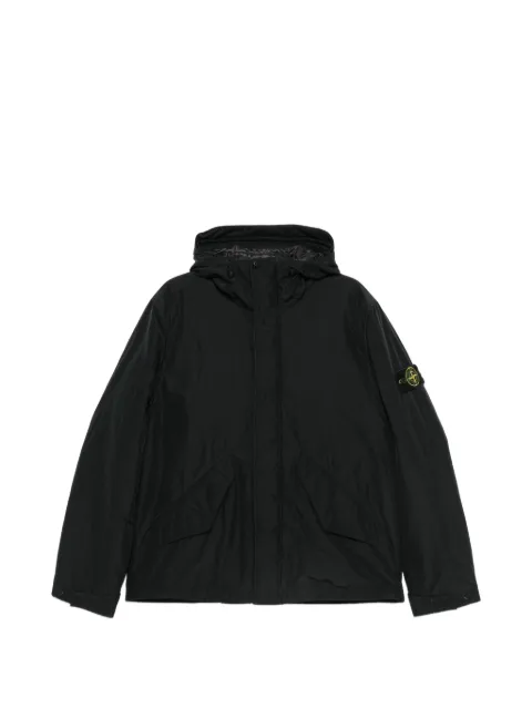 Stone Island logo-patch hooded