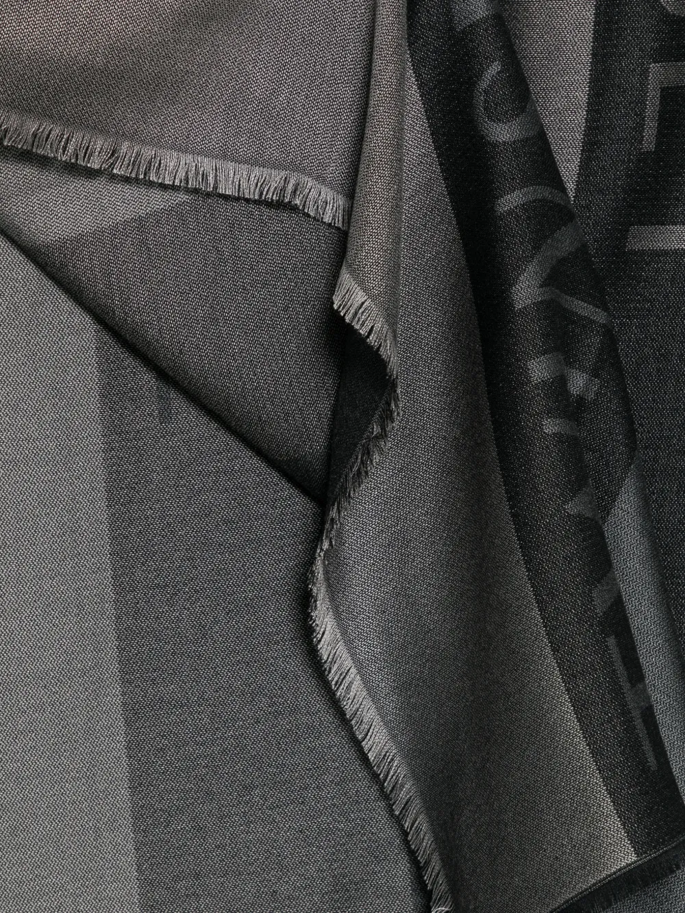TWINSET Sjaal met logoprint Zwart
