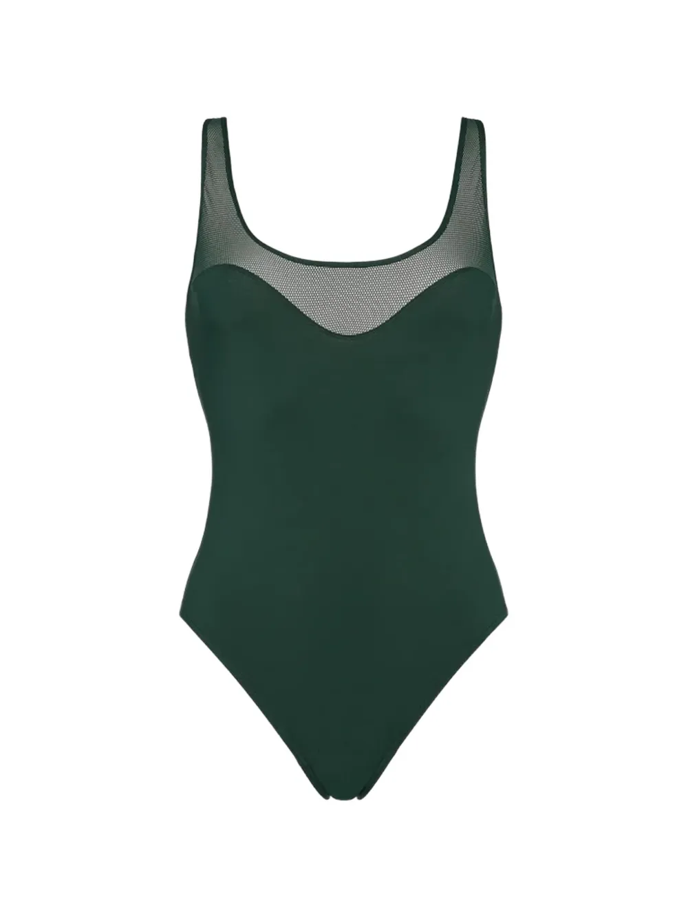 ERES Charisme mesh-panelled swimsuit - Verde