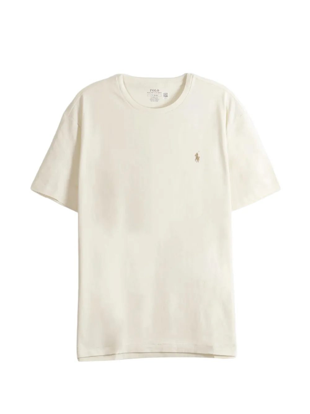 Polo Ralph Lauren embroidered-logo T-shirt - Nude