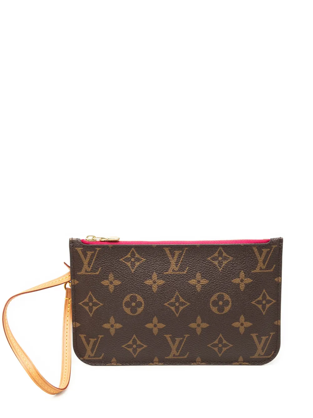 Louis Vuitton Pre-Owned 2017 Monogram Neverfull PM pouch - Braun