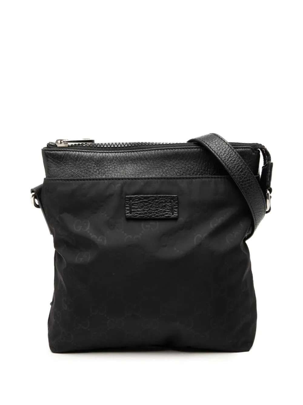 Gucci Pre-Owned 2000-2015 GG Nylon crossbody bag - Nero