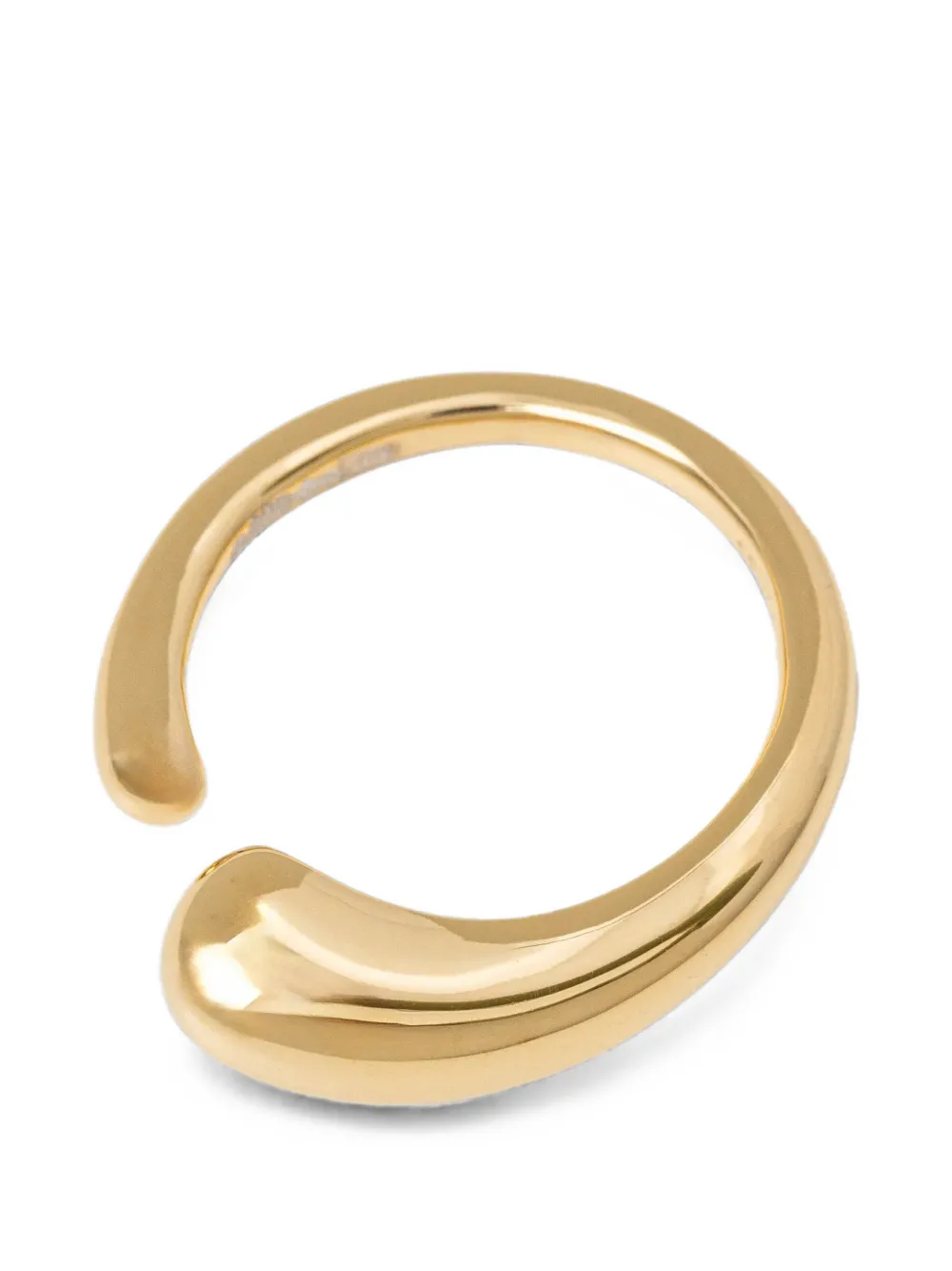 GUESS USA open-hoop ring - Oro