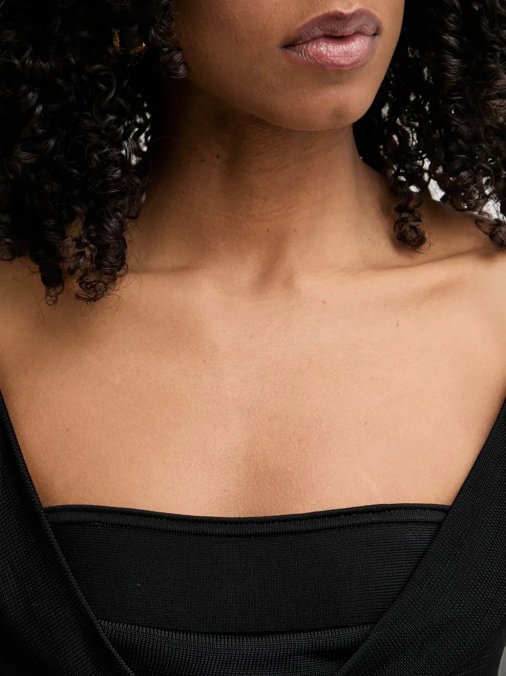 GUESS USA Mini-jurk met col Zwart