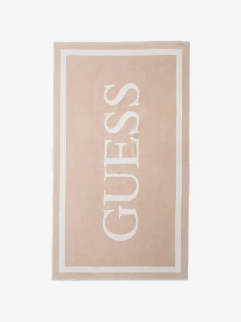 GUESS USA serviette de plage à logo imprimé