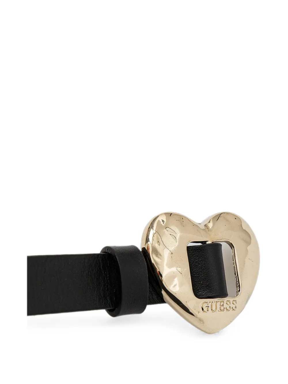 GUESS USA Leren gespriem Zwart