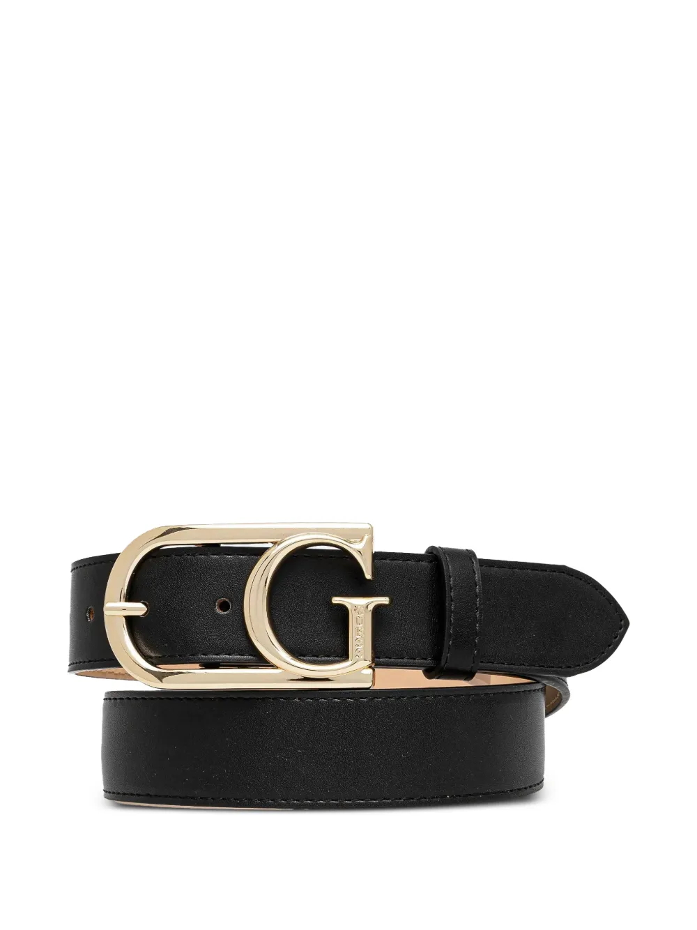 GUESS USA black Lorelei pant belt - Nero