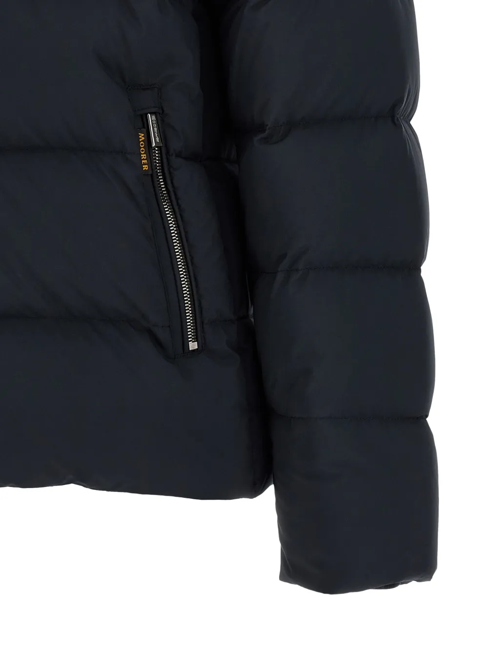 Moorer Brett gewatteerd jack Blauw