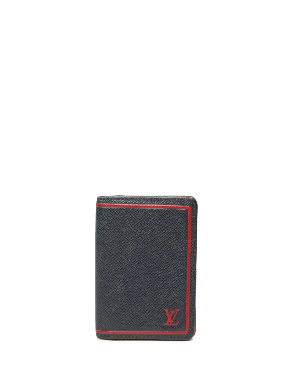 Louis Vuitton Pre-Owned 2018 Taiga Pocket Organizer card holder - Blu